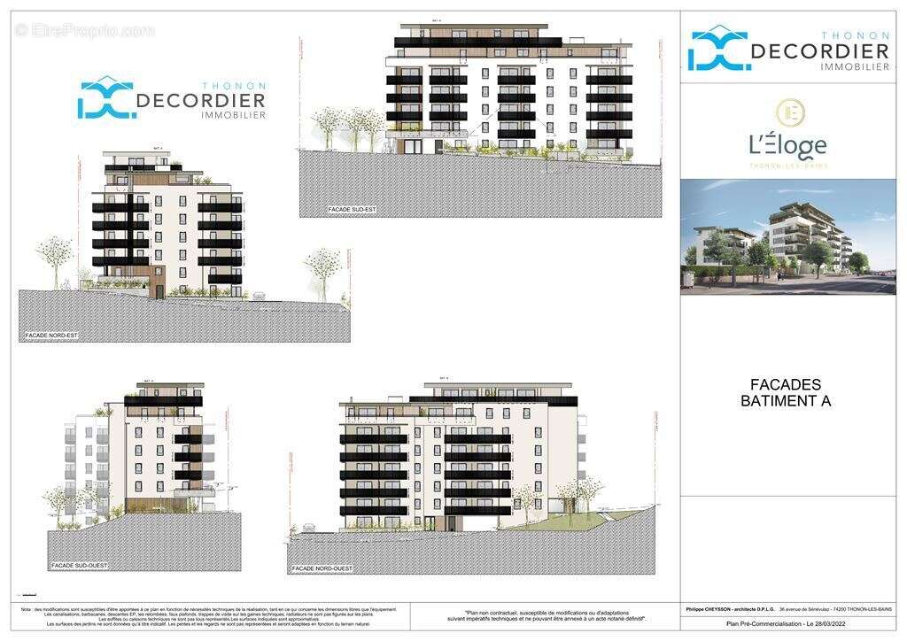 À vendre  - appartement t3 en attique - neuf - thonon-les-bains (74200) - photo 9
