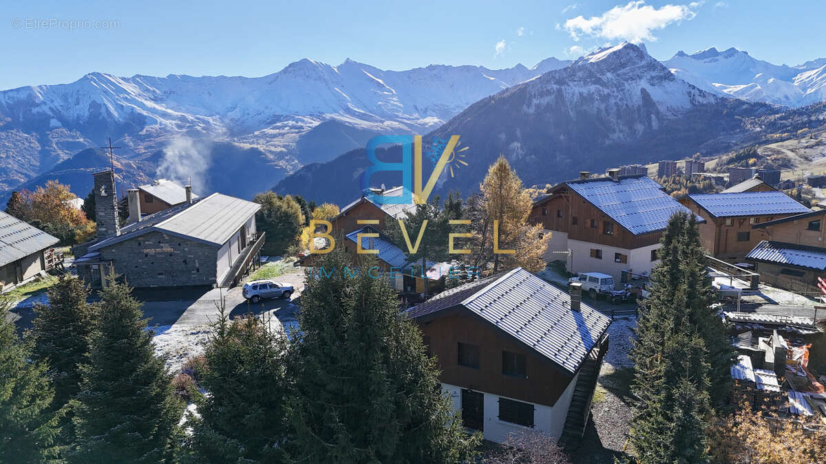 (73) la toussuire - rare chalet indépendant avec grand terrain - centre station - photo 20