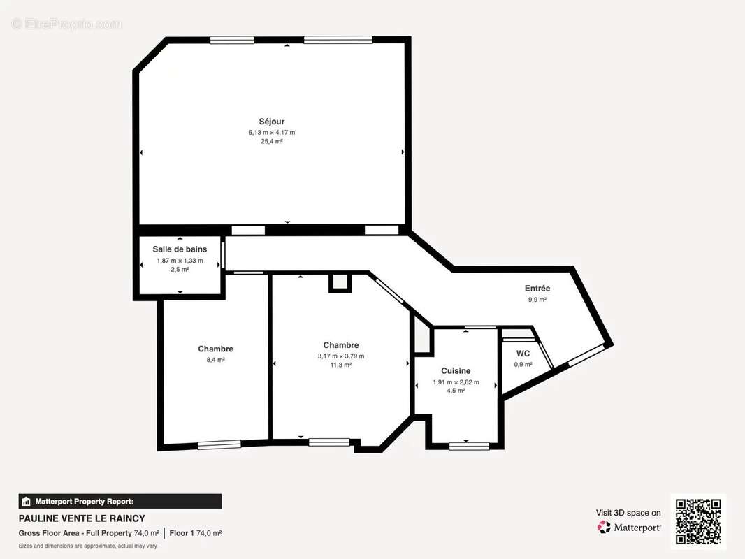 Appartement à LE RAINCY