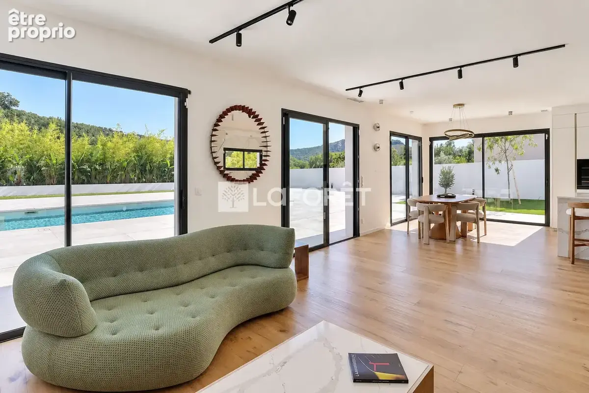 Villa contemporaine 2025  - terrain 1 200m2 - piscine - photo 2