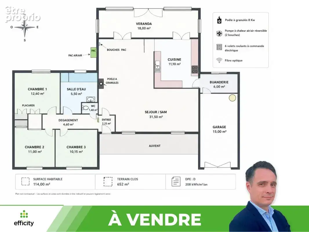 Maison 5 pièces 114 m² à vendre à Smarves (86240) - photo 18