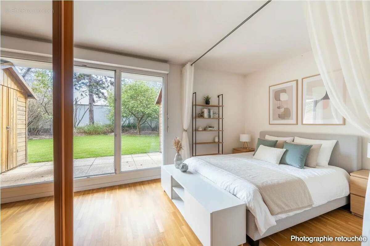 Exclusivité - appartement-jardin  à bécon - photo 5