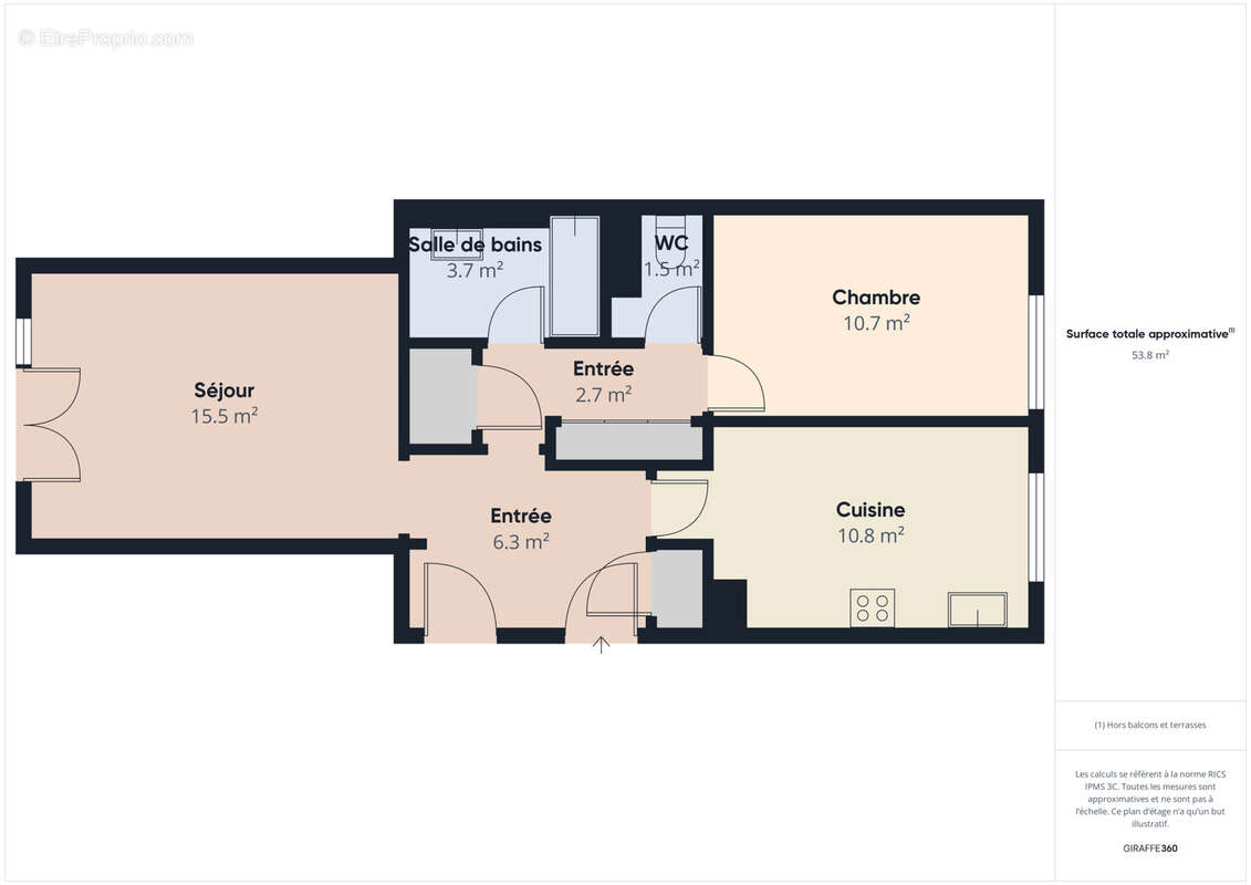 Appartement à SAINT-ETIENNE