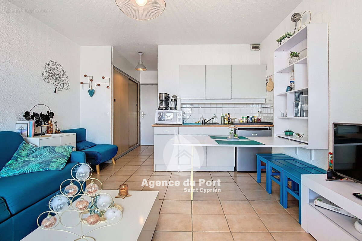 Appartement 22 m² à Le Barcares  - photo 2