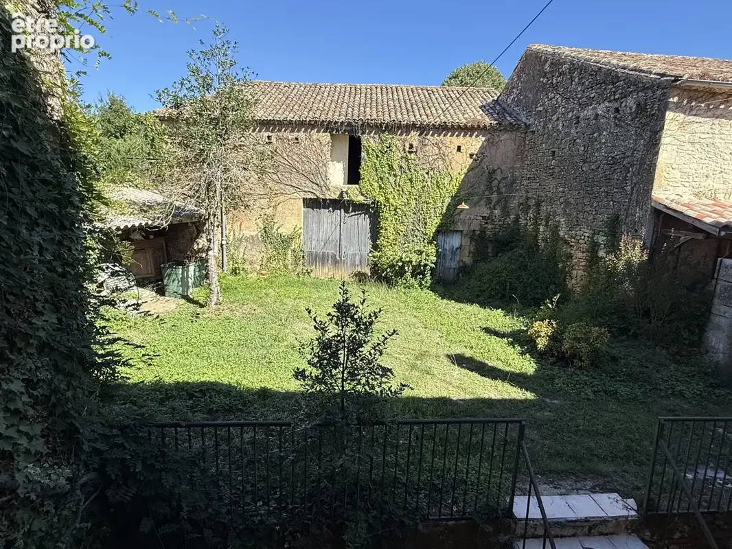 Lacapelle-Biron entre Fumel, Monflanquin et Villereal, maison avec  jardin, très belle dépendance en pierre - photo 21