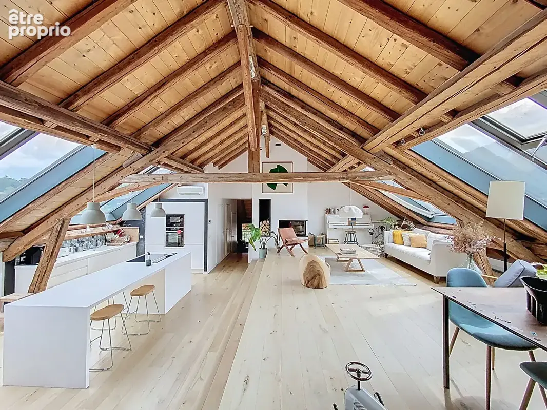 Appartement / Loft de charme avec vue lac et montagne à Annecy le Vieux - photo 4
