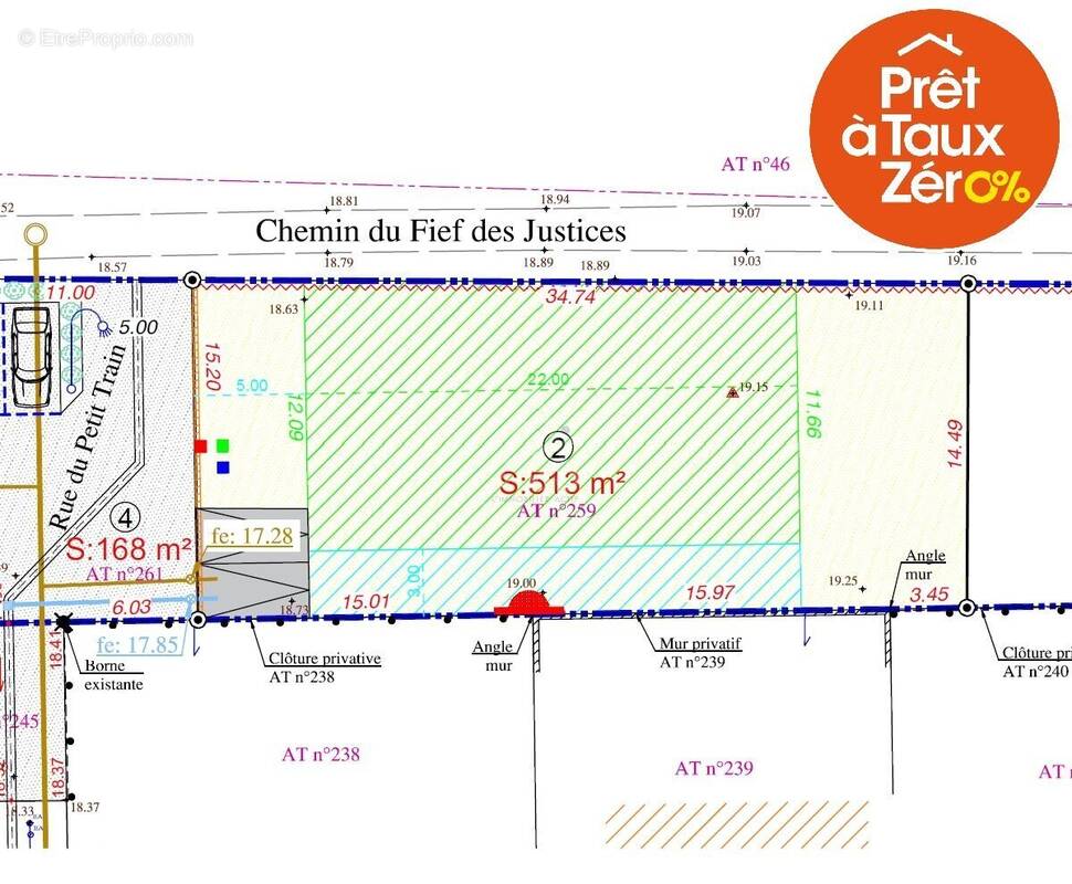 Terrain à BEAUVOIR-SUR-MER