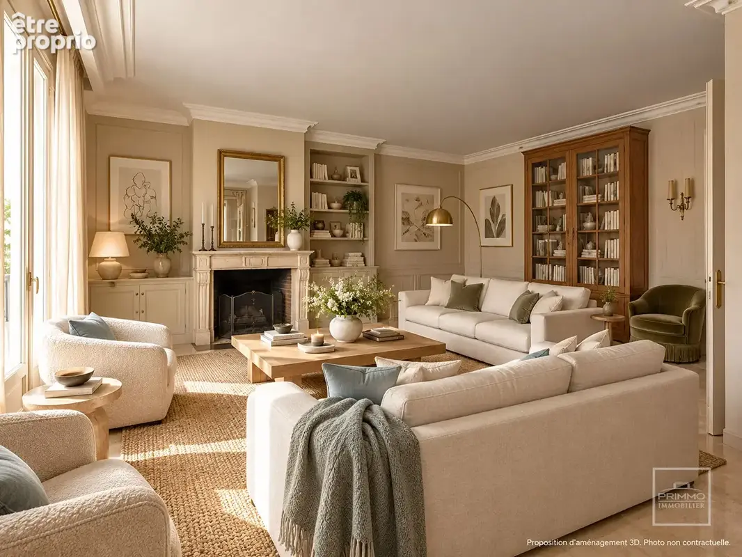 Lyon 6, prox. tete d'or, dernier etage, 165.40m², grand balcon de 21m² - photo 14