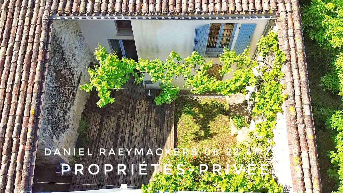 Maison de caractère en pierre Blesignac 4 pièce(s) avec grange et jardin au calme - photo 12
