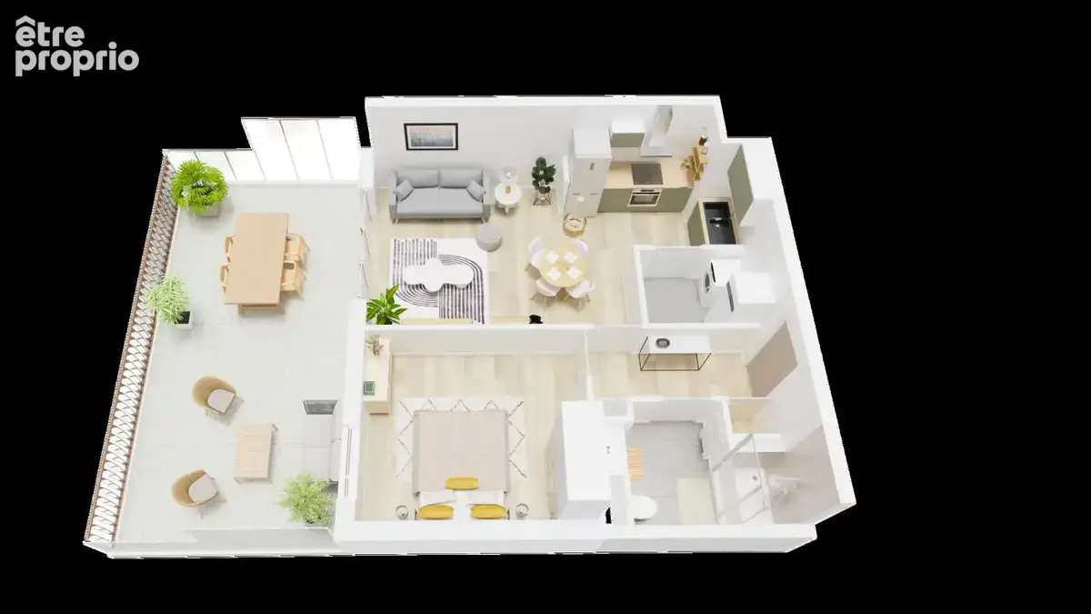 Appartement 2 pièces 55 m² à vendre à Hermanville-Sur-Mer (14880) - photo 8