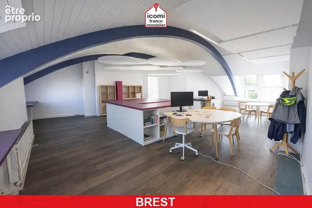 Finistere - brest (29200) - a vendre - appartement duplex t5 - 2 chambres - immeuble recent - box ferme - balcon - dalle beton - - photo 10