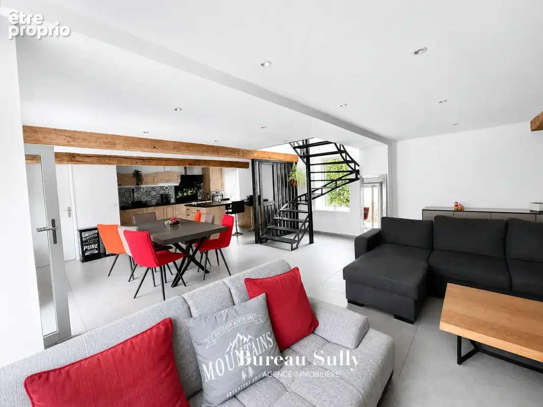 Maison 127 m2 terrain 1549 m2  ttes commodités Saint Didier sur Chalaronne, Thoissey 15 mn gare SNCF - photo 5
