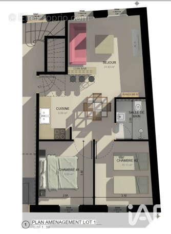 Photo 3 - Appartement à MOULINS-LES-METZ