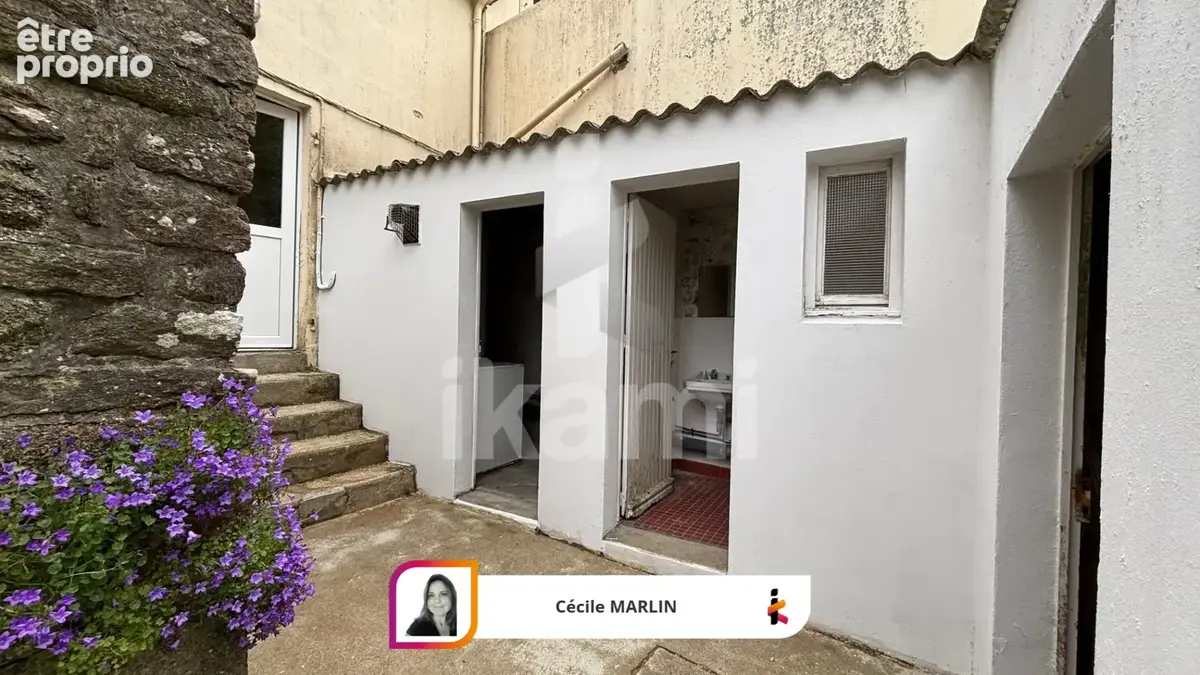 Immeuble Mixte 91 m2 Centre-ville de Pont-Aven avec jardin - Local commercial + T3 avec Jardin - photo 11