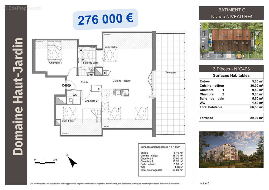 Appartement à VILLERUPT