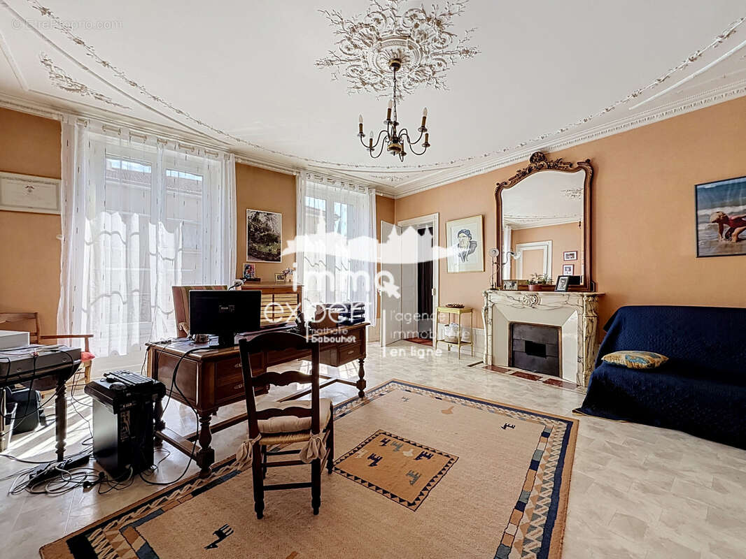 Immeuble de prestige avec appartement bourgeois, appartement loué, local professionnel et parc arboré - photo 20