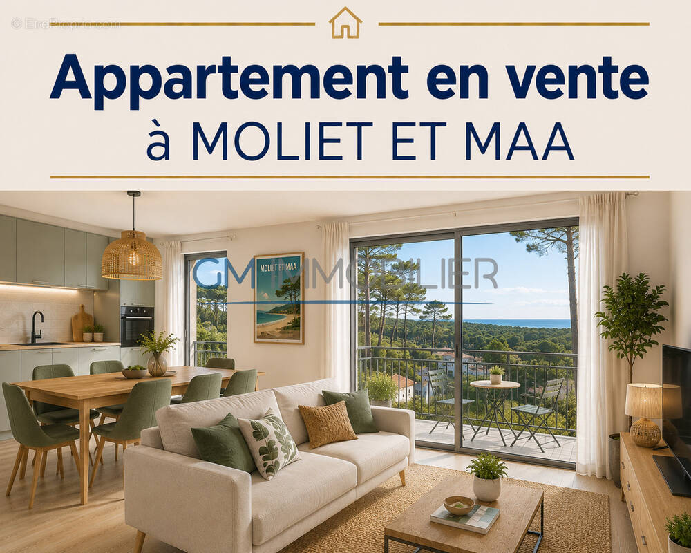 Appartement à MOLIETS-ET-MAA