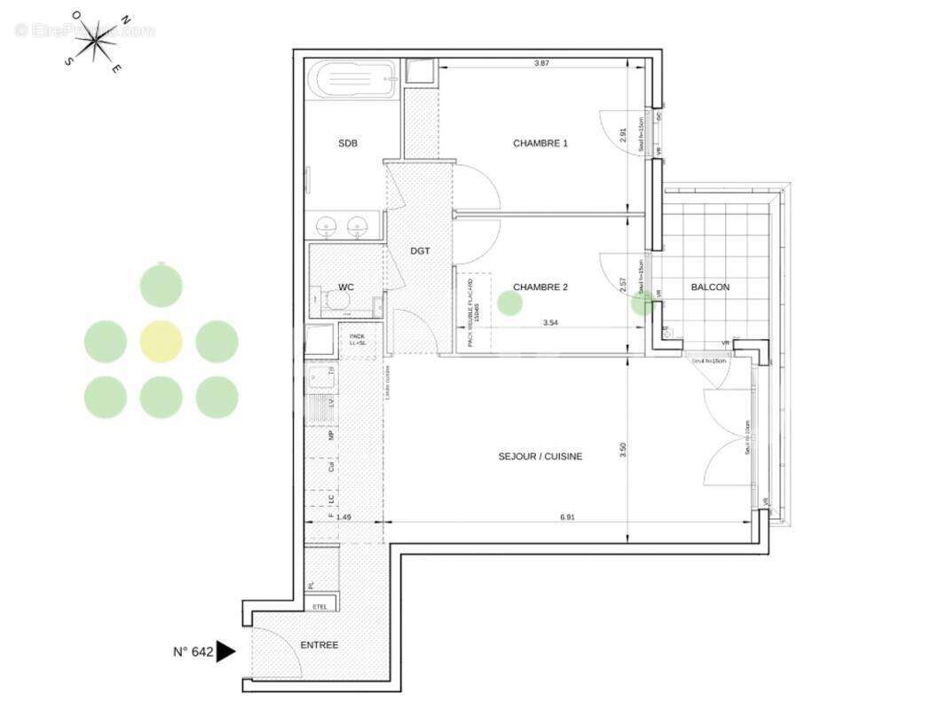 Appartement à AIX-EN-PROVENCE