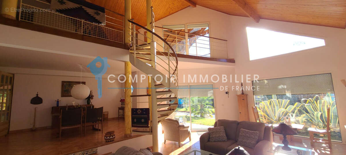 Dpt Haute-Garonne 31 - A vendre Ganties 31- Maison de ville T7 de 368 m2 sur terrain de 4490 m2 avec piscine e - photo 8