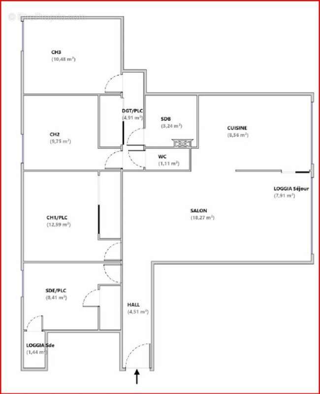 Appartement à MARSEILLE-9E