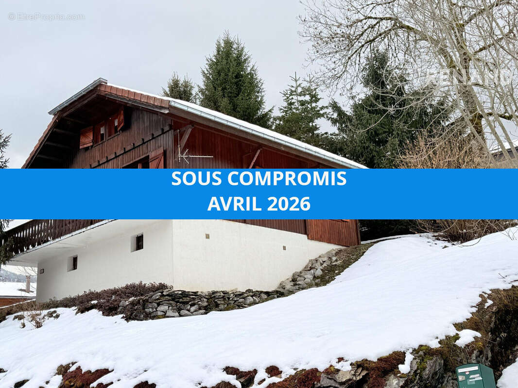 Façade Nord  - Maison à ARACHES-LA-FRASSE