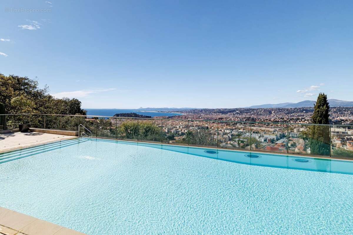 Nice vinaigrier – résidence de prestige "blanche de castille" – 3 pièces de 62 m² – vue mer panoramique & baie des anges – pisci - photo 24