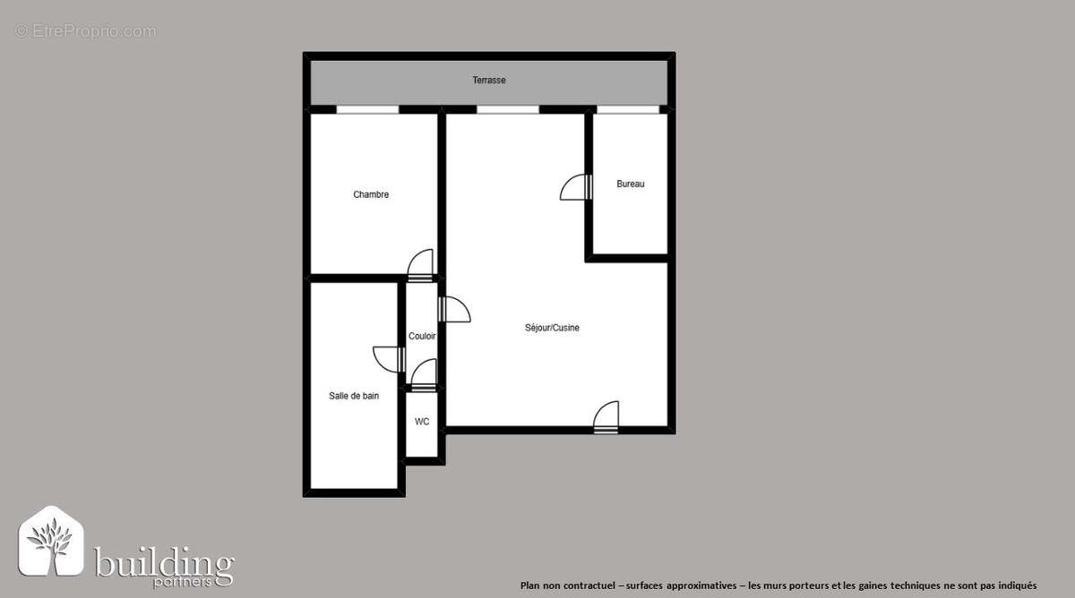 Place Victor Hugo - 3 pièces - 62.58m² - photo 2