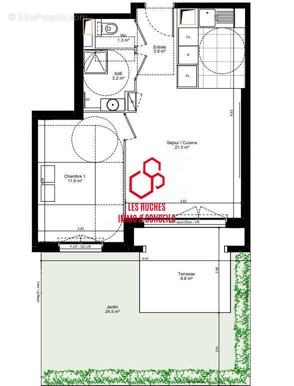 Appartement à ORMESSON-SUR-MARNE