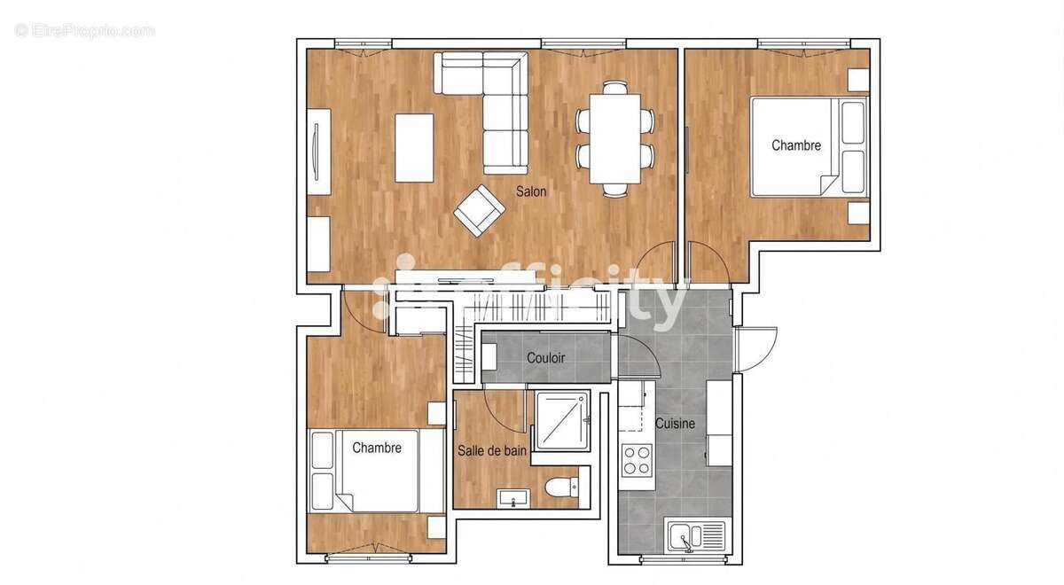 Appartement à QUIMPER