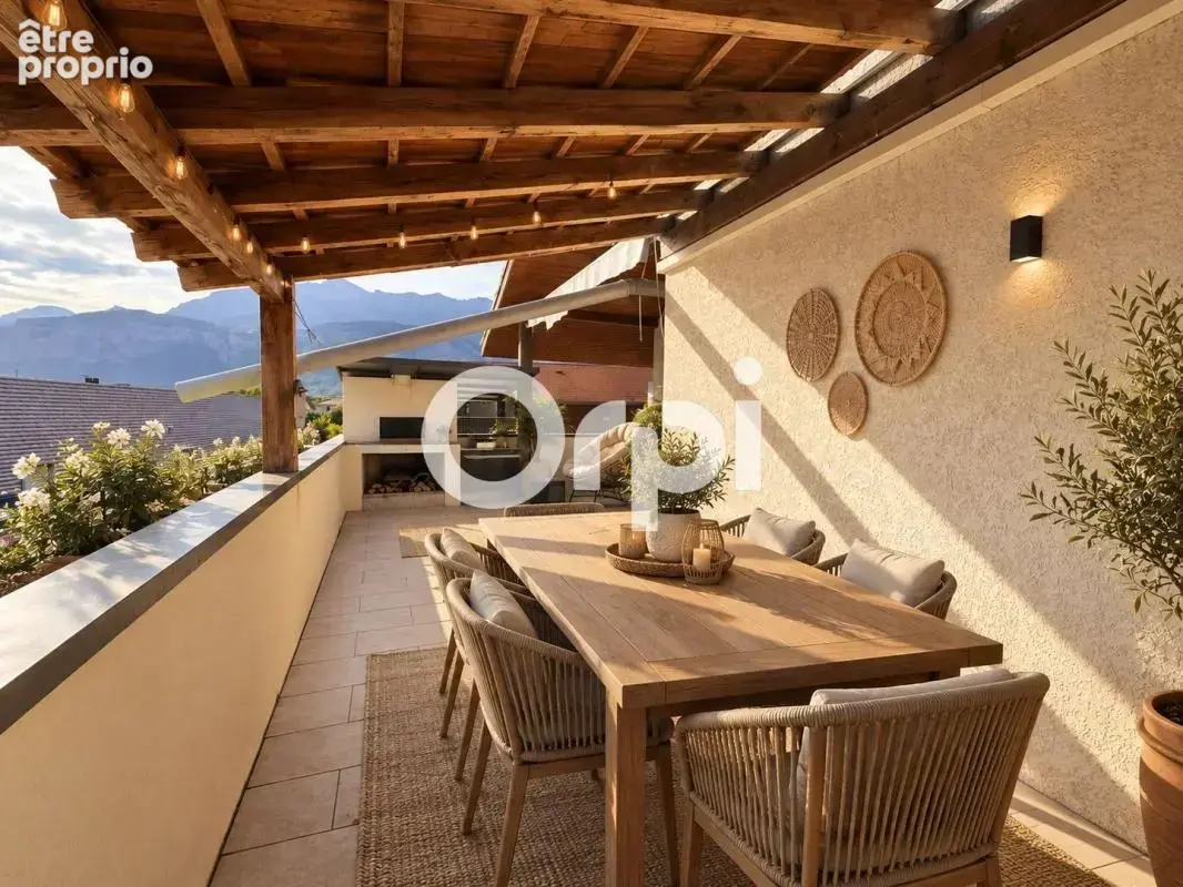 Tencin – duplex de 158 m² avec terrasse, jardin privatif, garage à velo/moto et parking - photo 3