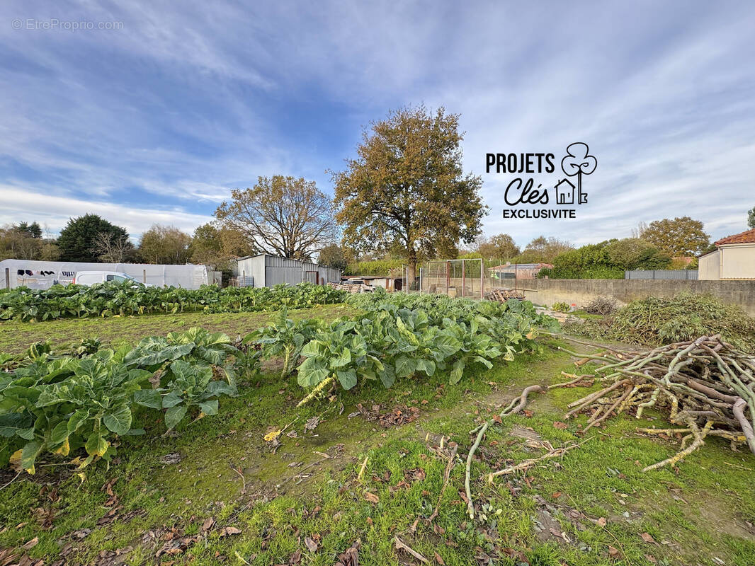 Terrain constructible 713 m2   Hors lotissement à vendre à Grosbreuil - photo 1