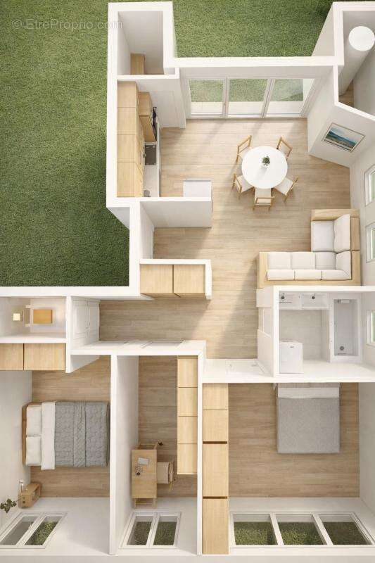 Appartement type 4 –  67,09m² – Dans bâtiment entièrement rénové - photo 10