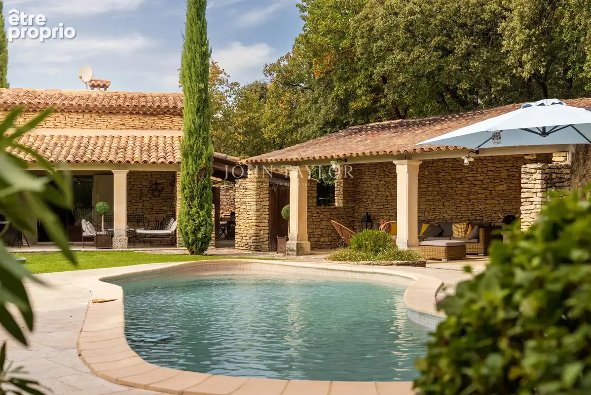 Elégante propriété en pierre avec piscine à Gordes, Luberon, Provence - photo 3