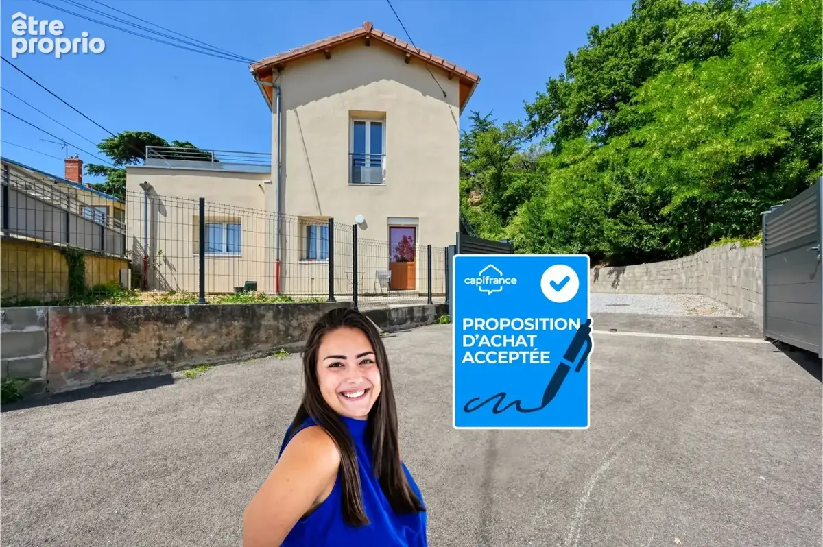 Maison en limite de campagne - 6 Pièces - Hauteurs de Givors - Divisée en 2 appartements - Potentiel locatif - photo 1