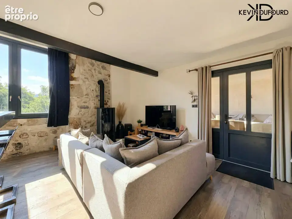 Appartement 85 m² + terrasse à PONT DE LABEAUME - photo 6