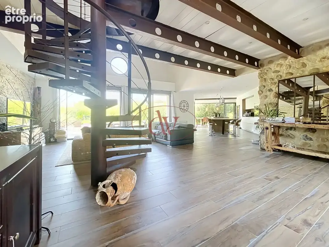Maison 4 faces / 205 m2 hab / 4 chambres / parcelle 2200 m2 /  saint-feliu-d'avall - photo 13