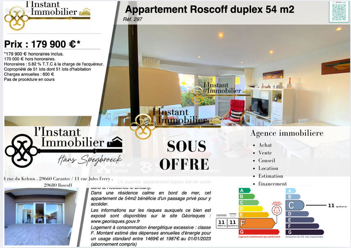 Appartement à ROSCOFF