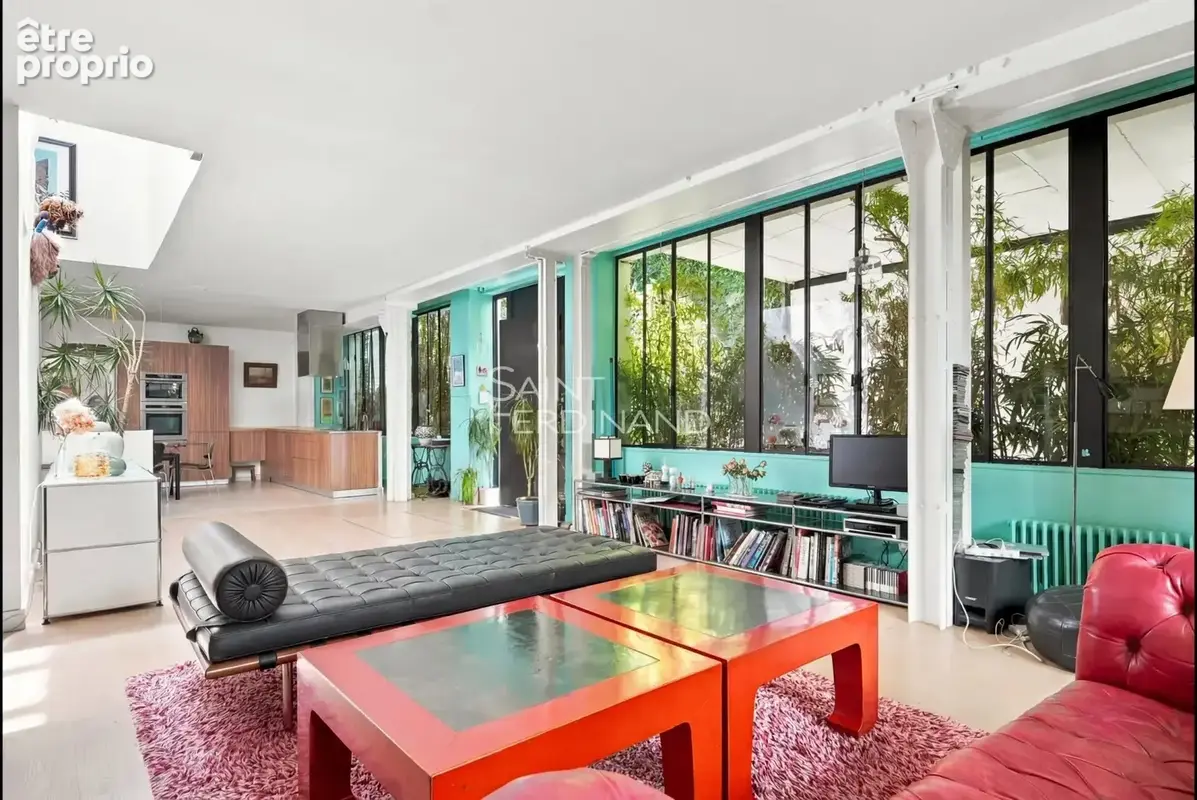 Paris 18ème Proche Batignolles. Maison de ville avec terrasse. - photo 4