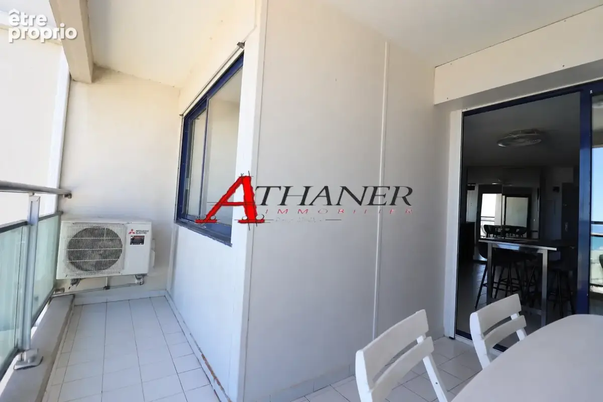 Grand studio rénové - terrasse  - vue mer - photo 10