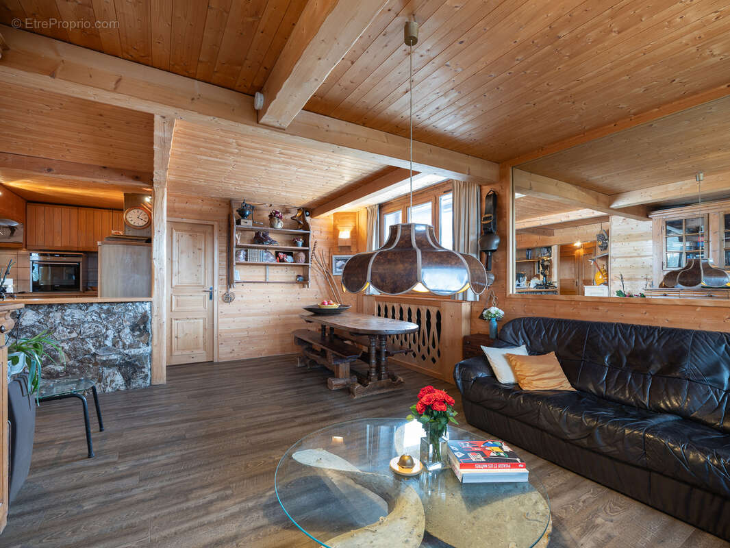 Le Tovet, chaleureux appartement de 76m2 à Courchevel 1850 - photo 2
