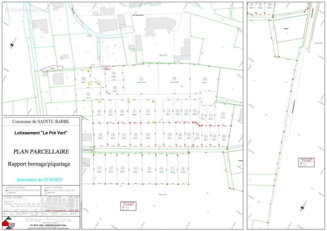 Terrain à SAINTE-BARBE