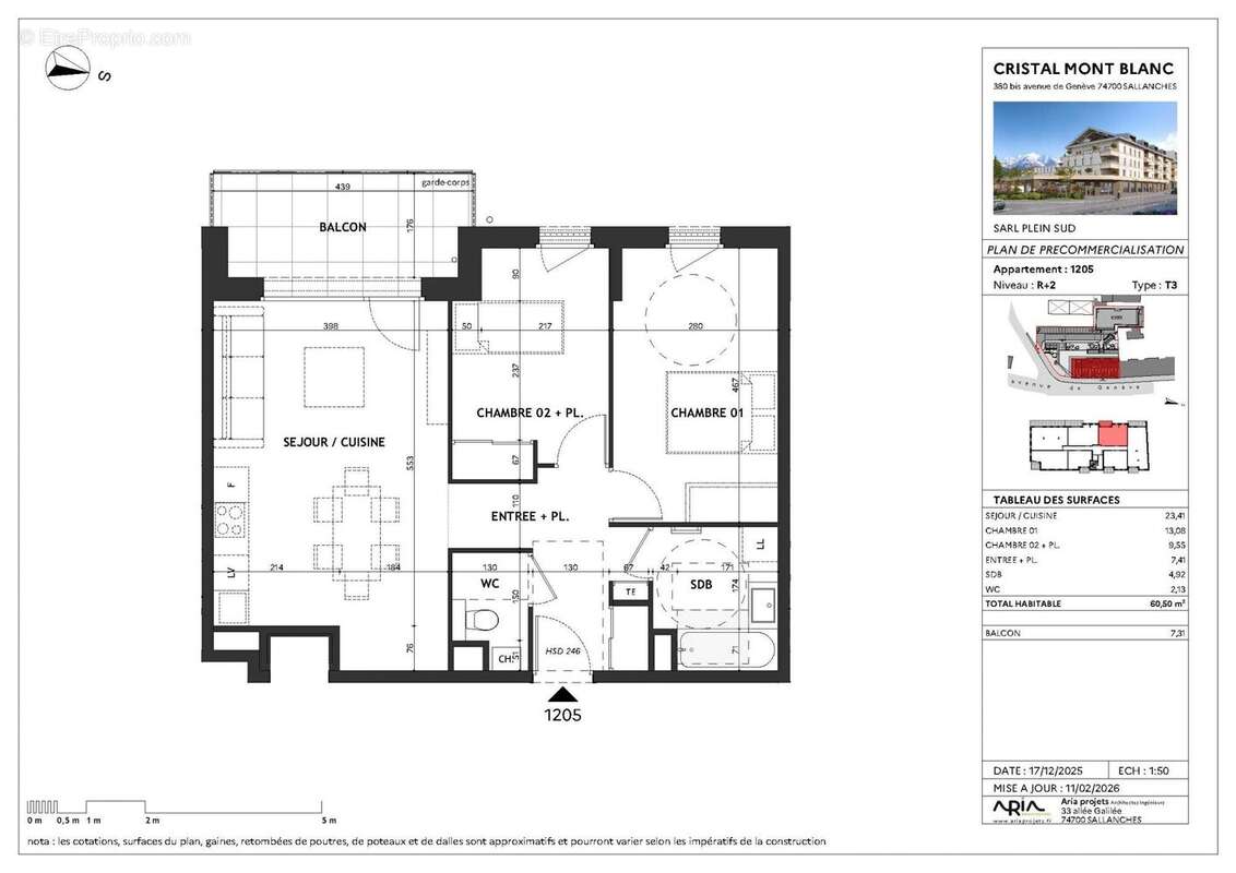 Appartement à SALLANCHES