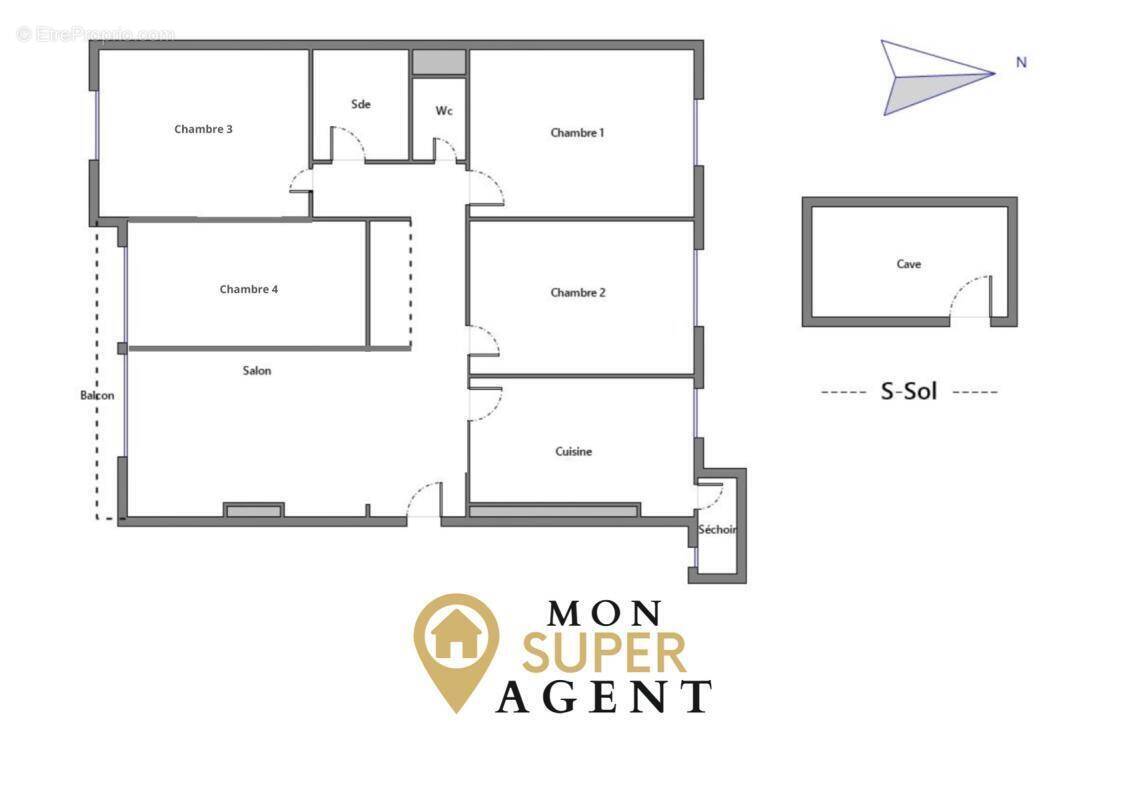 Appartement à MELUN