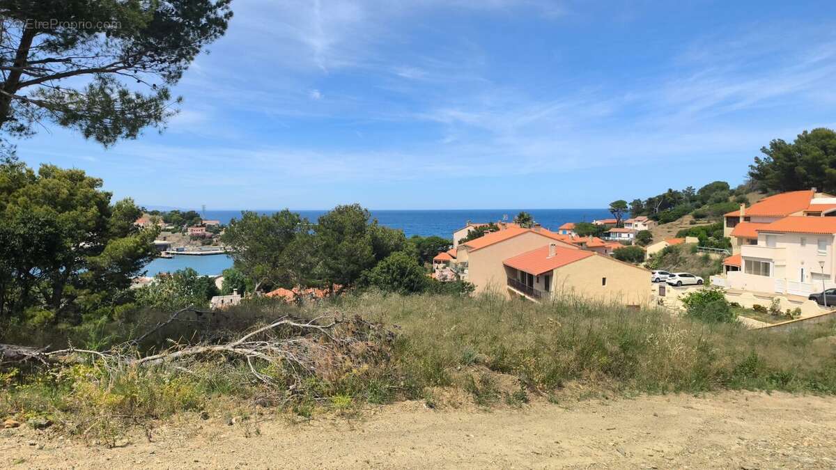 Terrain à PORT-VENDRES