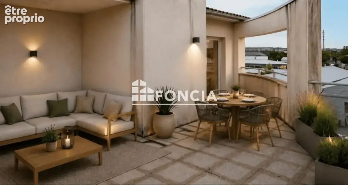 Toulouse - croix daurade - t4 80.70 m² - terrasse 31 m² - garage et parking - photo 9