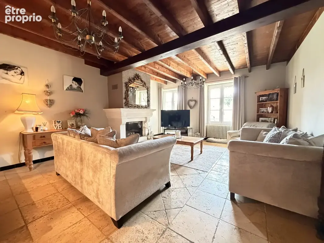 Propriété de caractère exceptionnelle avec gîte, vaste grange et nombreux bâtiments – proche de Civray - photo 4