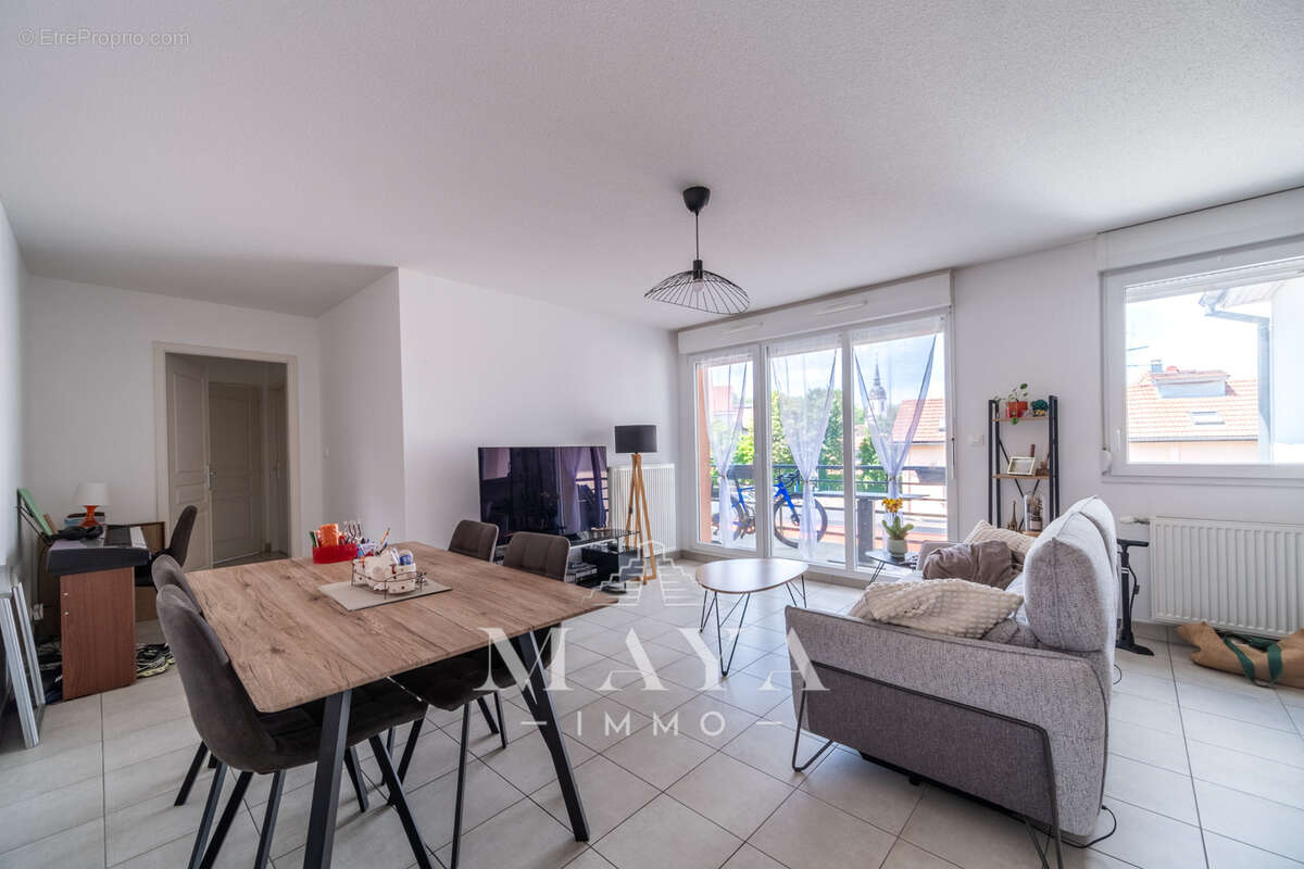 Sierentz, Appartement F3 avec parking et cave. - photo 3