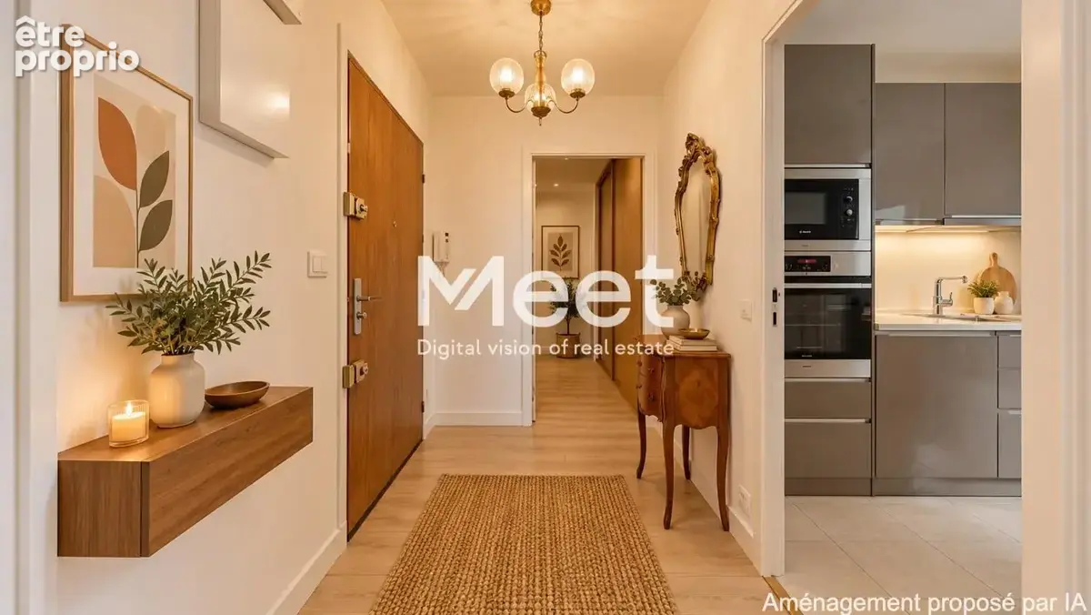 4 pièces - 2 chambres - loggia - photo 10