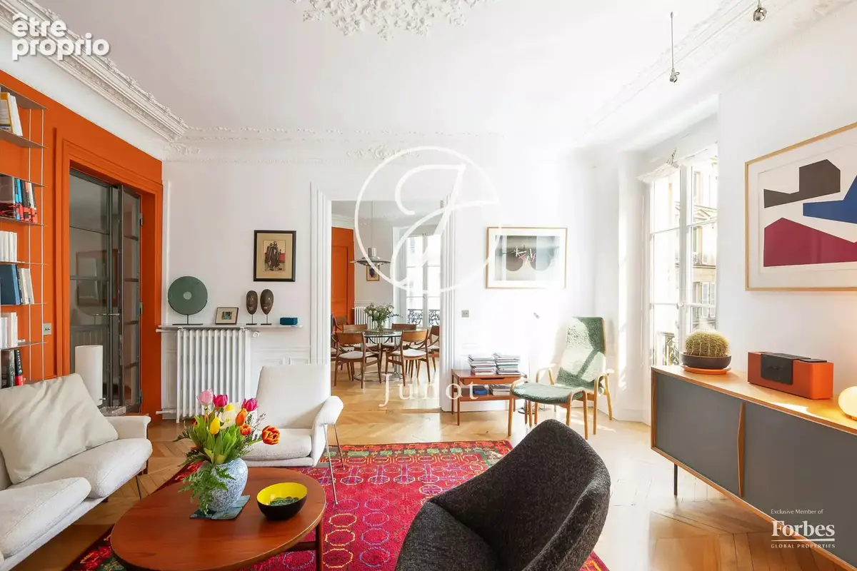 Paris 10e - SAINT-VINCENT DE PAUL - Appartement à vendre - 5 pièces - 114,04m² Carrez - 116,07m² au sol - 2 chambres - Vue dégag - photo 9