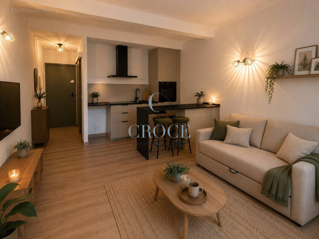 Exemple aménagement IA - Appartement à UZES